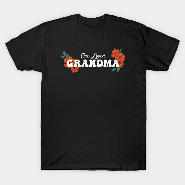 One Love Grandma T-Shirt by Oiyo